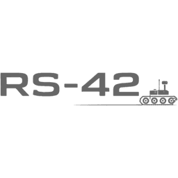 Шеврон — Підрозділ наземних роботизованих систем «RS-42» 42 ОМБр
